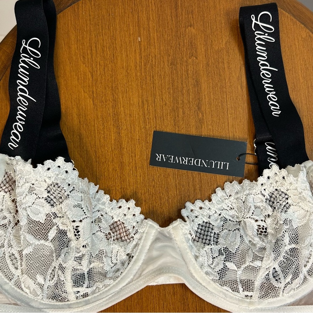 Lace Bra - White